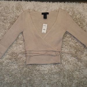 Express wrap Sweater